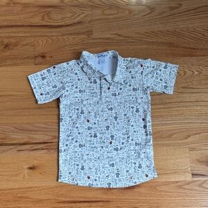 Blue Quail kids performance polo size 7